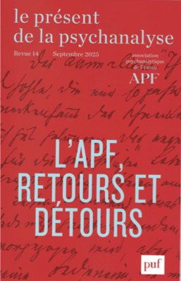 L’APF, retours et détours