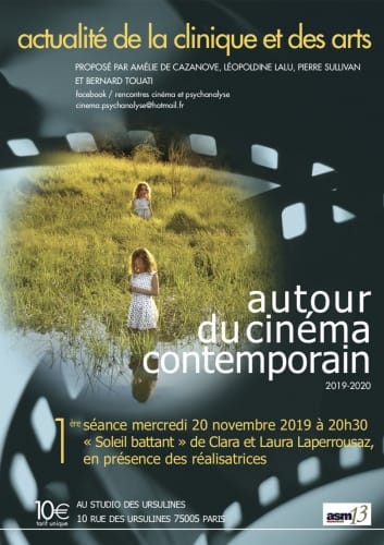 Cinéma et psychanalyse – Soleil Battant – 20 Novembre 2019